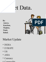 Market Data.: By: Ameya, Kanchan, Meghna, Punit, Rahul