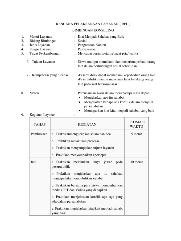 Kiat Menjadi Sahabat Baik untuk Siswa | PDF
