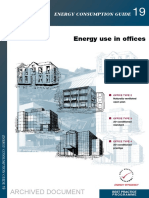 Energy Use in Offices: Archived Document