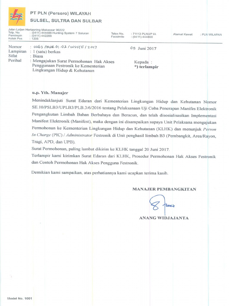 Penggunaan Festronik Klhk Pdf