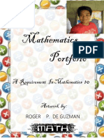 My Mathematics Portfolio: A Requirement in Mathematics