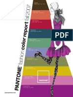 PANTONE Fashion Color Report Fall2007