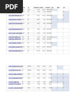 Train No. Name From To Departure Arrival Duration Sun Mon Tue