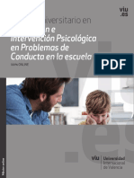 Presentación Prevención e Intervención Psicológica en Problemas de Conducta en La Escuela (1)