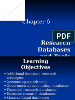 Additional Database Research Strategies for Accounting and Business Professionals