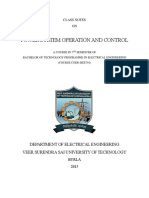 Power System Operation and Control PDF
