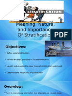 Meaning, Nature, and Importance of Stratification