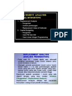 Replacement Analysis Capital Budgeting