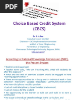 Choice Based Credit System (CBCS)