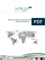 Nota Tecnica Requisitos Constituir Sociedad en México
