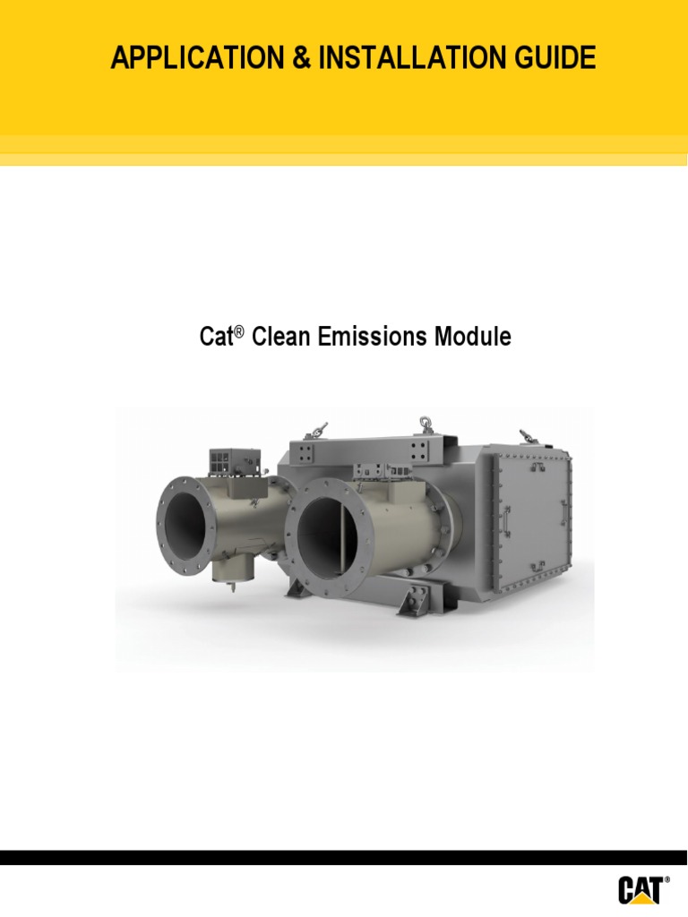 Application & Installation Guide: Cat Clean Emissions Module | PDF ...