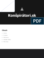 Prezentácia Konšpirátori - SK