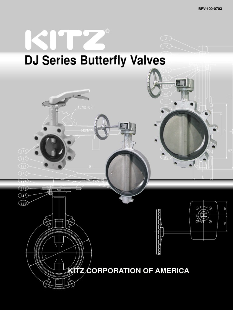 Kitz Butterfly Valve Catalog PDF PDF Valve Sales
