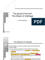 Arbitrage (Aswath)