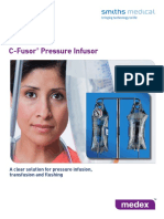 C-Fusor Pressure Infusor: A Clear Solution For Pressure Infusion, Transfusion and Flushing