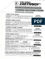 Bus Time Table