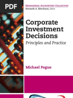 Download Corporate Investment Decisions Principles and Practice by Business Expert Press SN35104250 doc pdf