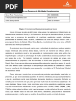 Relatório de Complementar 3