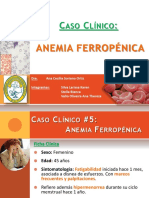 Caso Clinico Anemia Ferropénica