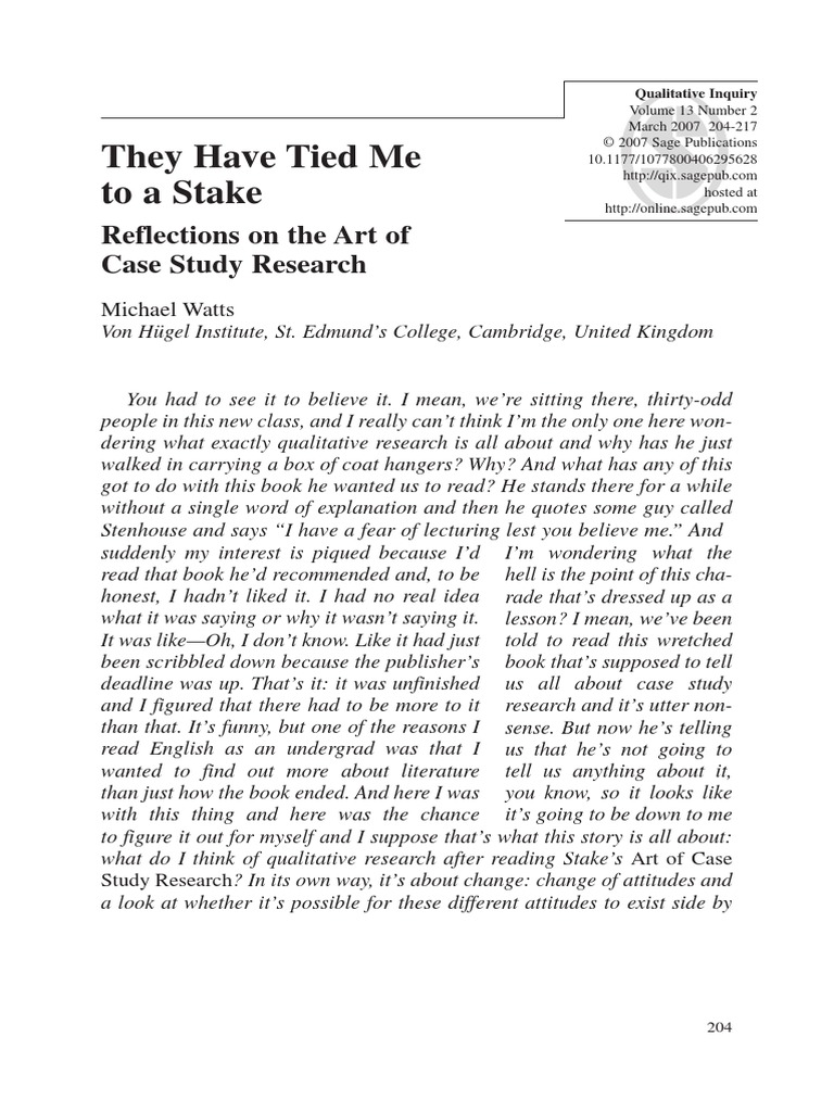 MULTIPLE CASE STUDY ANALYSIS STAKE PDF visual data 2