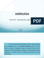 Aula Hidrologia Escoamento Superficial