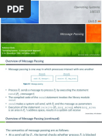 10EC65 Operating Systems - Message Passing