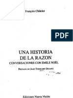 Francois Chatelet-Una Historia de La Razon - Conversaciones Con Emile Noel-Pre-Textos (1998) PDF