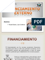 Financiamiento Externo PDF
