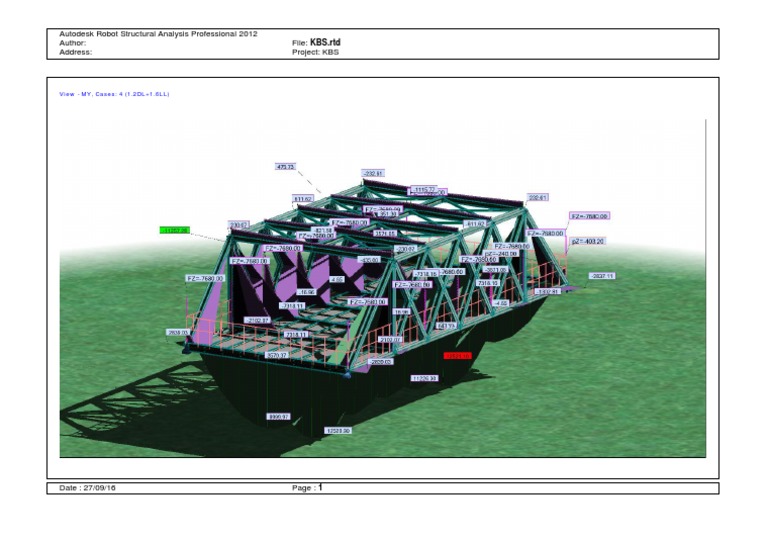Autodesk Robot Structural Analysis 2012 | PDF