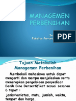 Is Managemen Perbenihan