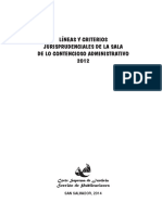 Sala Contencioso Administrativo 2012 PDF