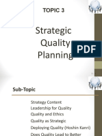 BJMQ 3013-Topic3 - Strategic Quality Planning