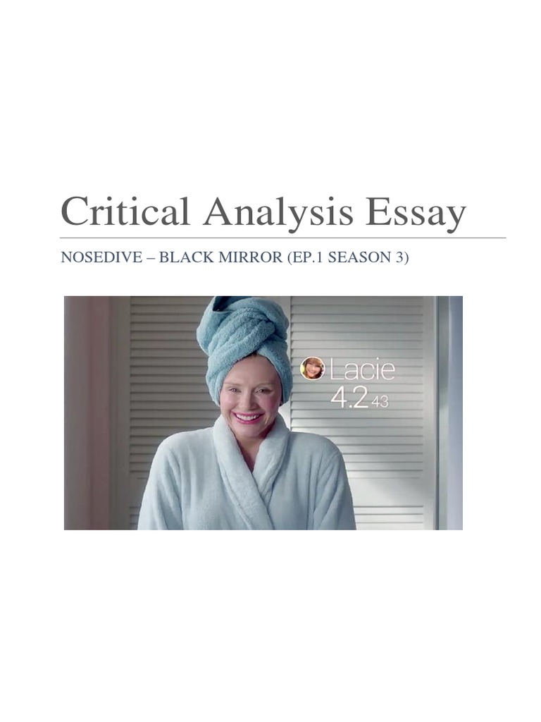 Black mirror nosedive analysis ending picture