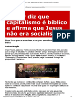 Julio Severo - Pastor Diz Que Capitalismo É Bíblico e Afirma Que Jesus Não Era Socialista