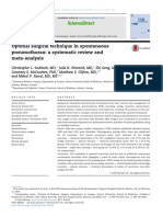 Optimal Surgical Technique in Spontaneous Pneumothorax: A Systematic Review and Meta-Analysis