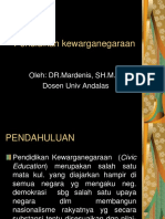 Pendidikan Kewarganegaraan