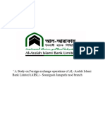 "A Study On Foreign Exchange Operations of AL-Arafah Islami Bank Limited (AIBL) - Sonargaon Janapath Raod Branch