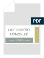 Casos Especiales de Capacidad de Carga