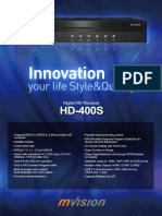 Mvision Hd-400s Leaflet Version 2010