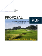 Proposal Golf AKI CUP IX 2017