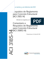 ACI 318-14 Español PDF