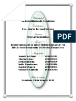 Teoria Economica-Importancia de La Supervision Bancaria