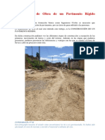 Seguimiento de Obra de Un Pavimento Rigido PDF