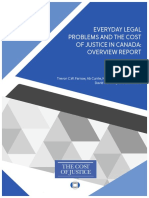 Everyday Legal Problems and the Cost of Justice in Canada - Overview Report