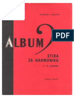 Album Etida Za Harmoniku 1 I 2 - Janković
