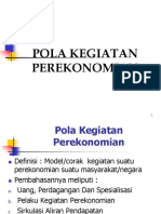 Pola Kegiatan Perekonomi PDF