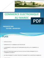 Le Commerce Electroniques Au Maroc