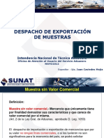 2012 5 Exportación Simplificada Envío de Muestras Vía Área