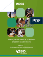 Modulo 1 - Gestion para Resultados en El Ambito Publico PDF