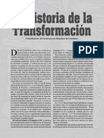 La Historia de La Transformación